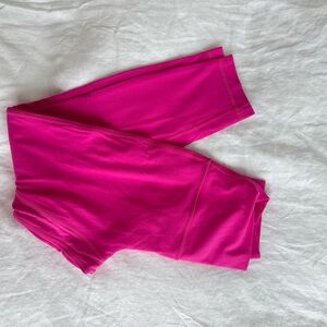 lululemon athletica Bright Pink Leggings